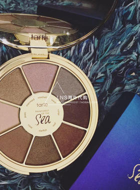 美国Tarte海洋雨林8色哑光珠光眼影日常大地色通勤 防晕染
