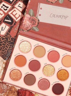 现货美国Colourpop卡乐卡拉泡泡Dream St/玫瑰/小马盘眼影盘 K妹
