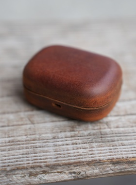 适用B&O EX耳机保护套真皮B&O Eleven 保护套Beoplay EX耳机保护套Beoplay EX保护套耳机套意大利进口牛皮