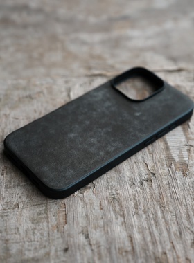 适用iPhone16ProMax手机壳真皮16 Pro苹果13疯马皮革保护高级牛皮15PM全包MagSafe磁吸小众复古皮质