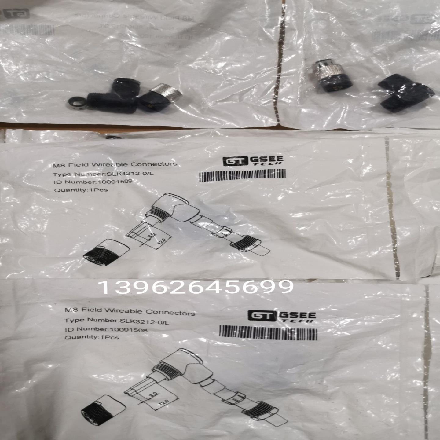GT吉诺GSEE M8 4芯连接器 EZ5228-09 正品L型原装实照片10091509