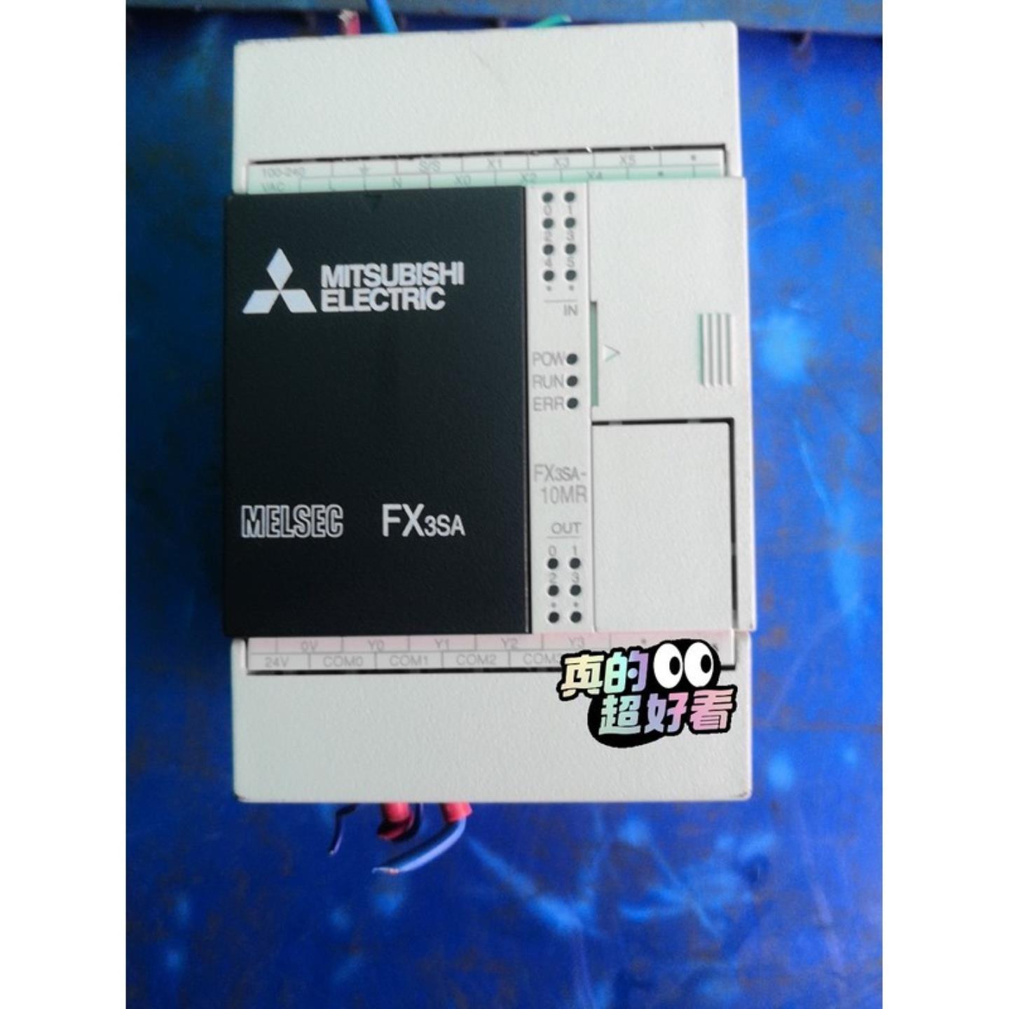 议价三菱PLC控制器FX3SA-10SK-01拆机二手件