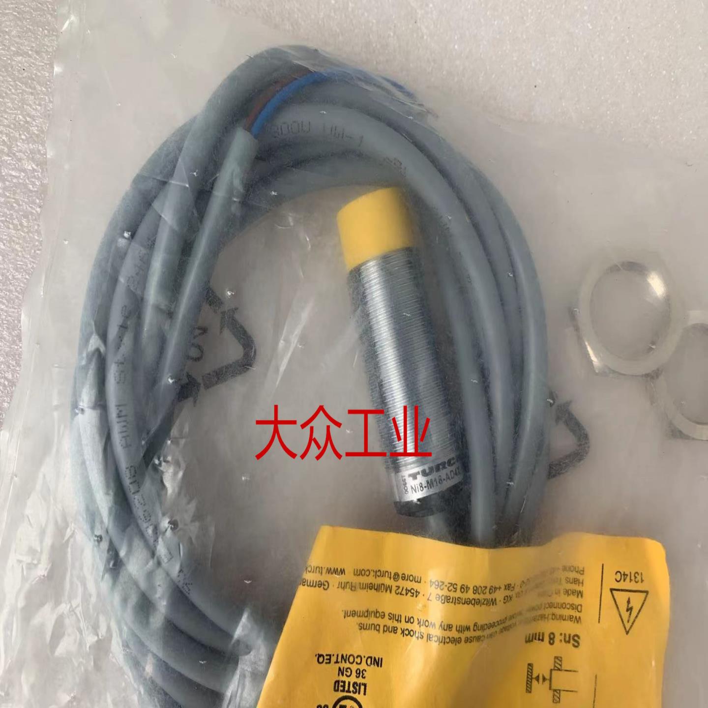 全新 原装 正品 图尔克TURCK接近开关 NI8-M18-AD4X 非浙江货