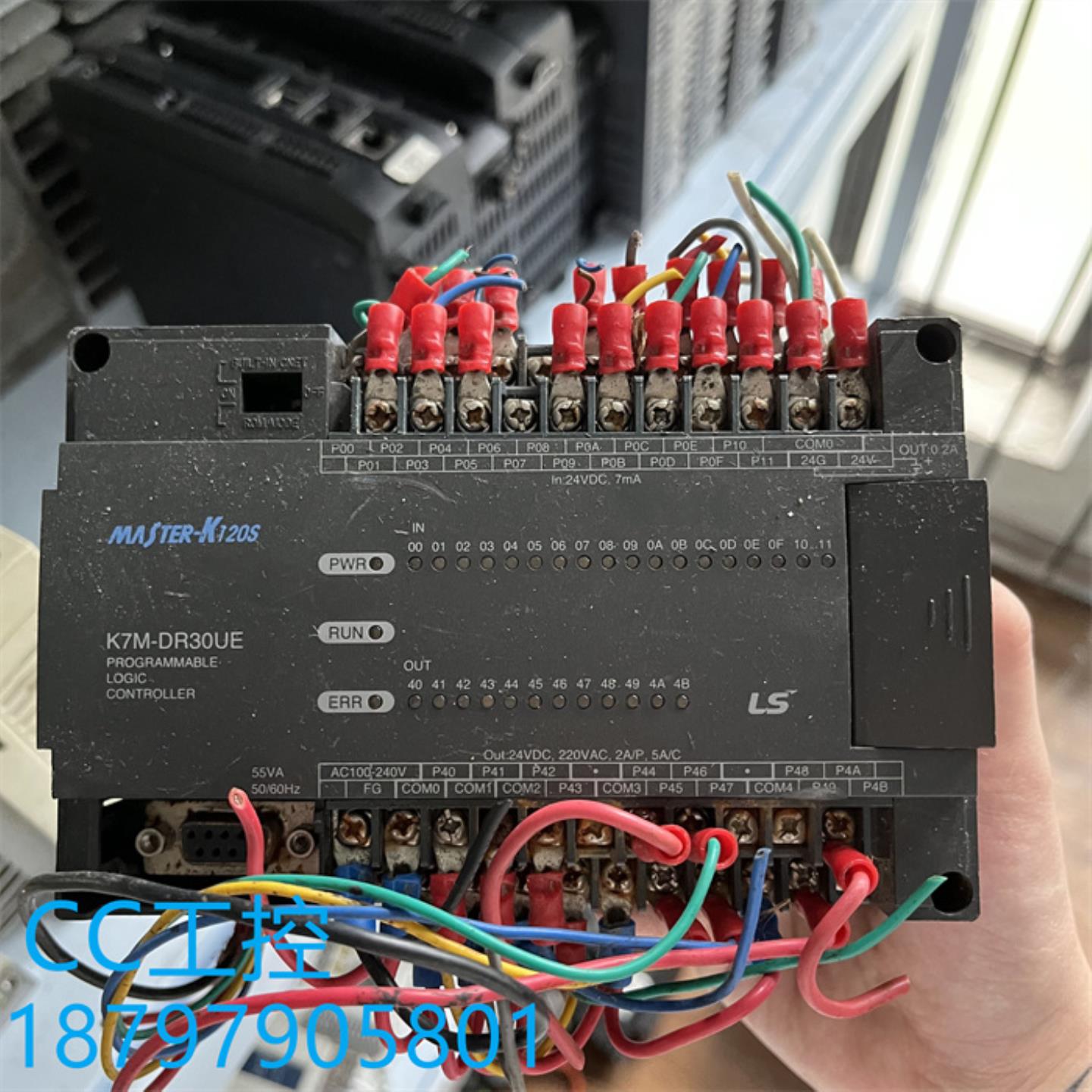 配件二手 原装拆机 K7M-DR30UE 韩国LGLS可编程控制器 实物图质