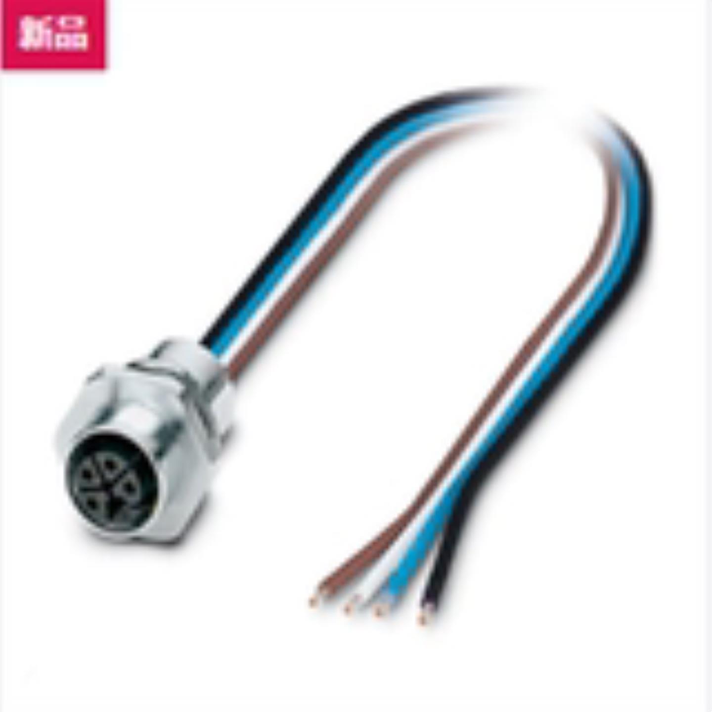 菲利克斯SACC-DSI-M12FS-5CON-M1605 - 设备连接器板后安装