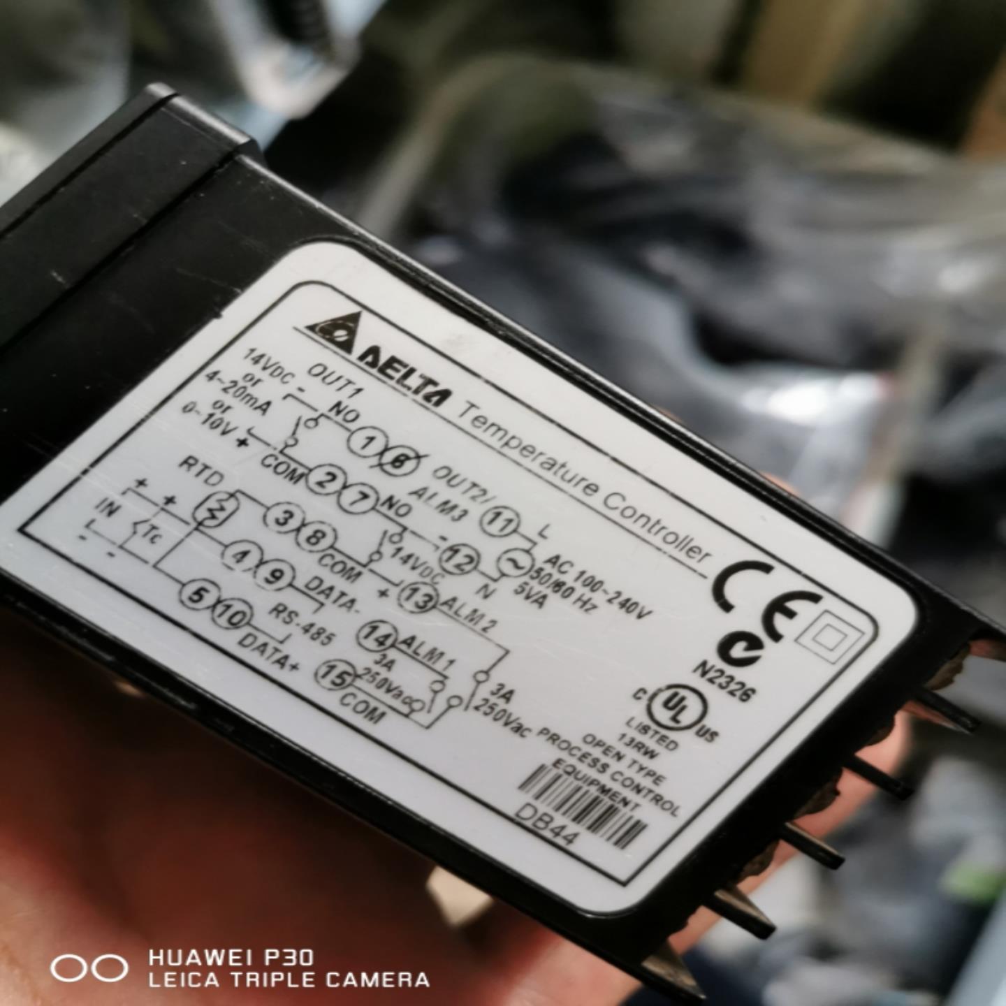台达原装正品DT3系列温控器  DTB4848VR 实物拍摄