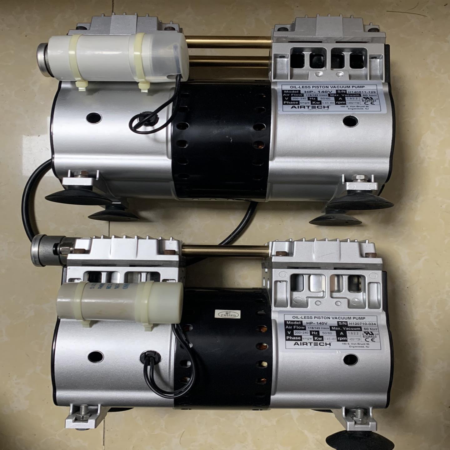 二手拆机美国Airtech无油HP-140V活塞式往复式真空泵成色9新