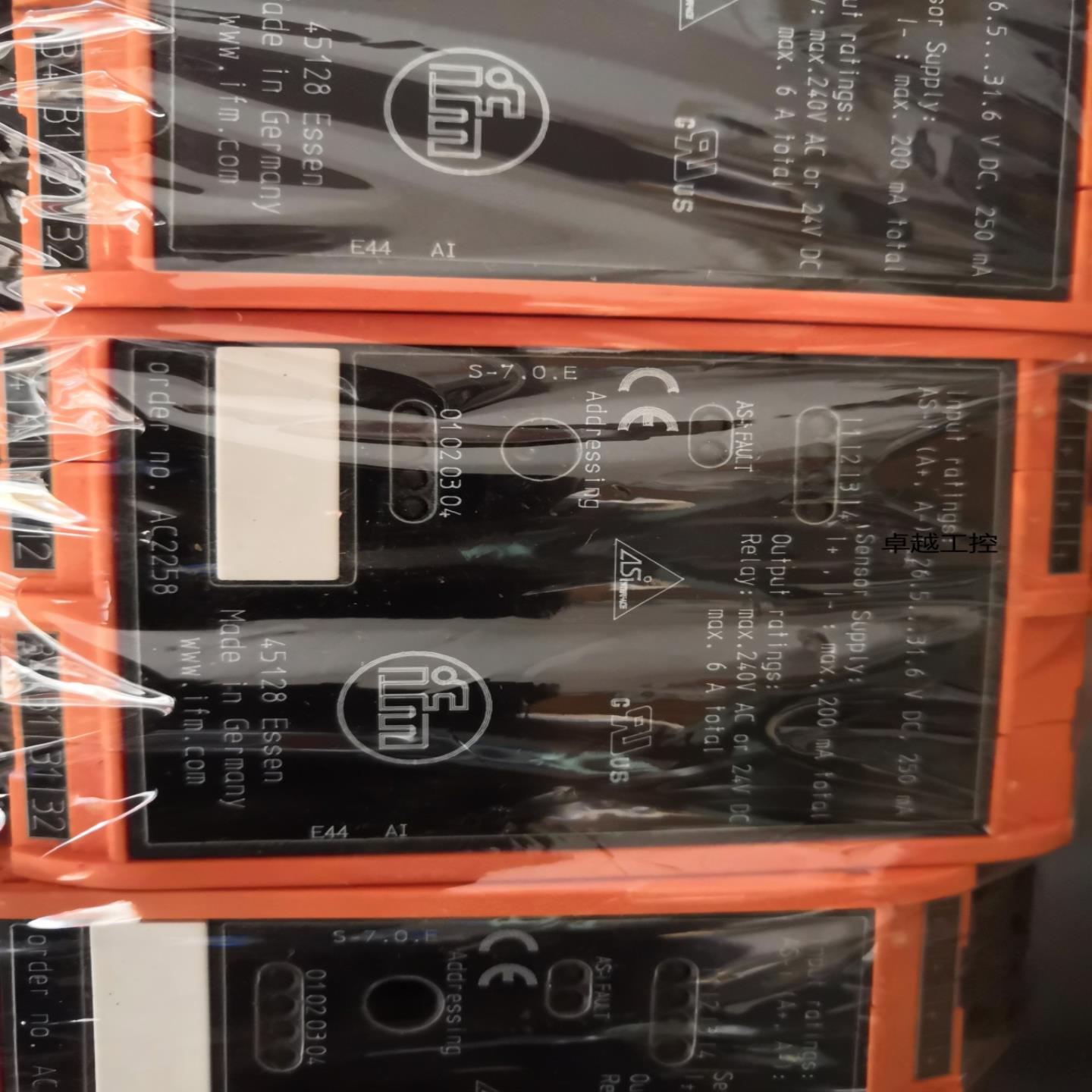 IFM AC2258 易福门全新AS-i模块 SmartL50 4DI 4DO R C