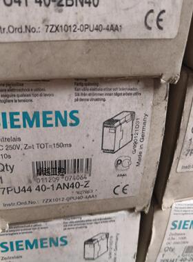 新正品 时间继电器模块7PU4440-1AN40-Z 220VDC 现货