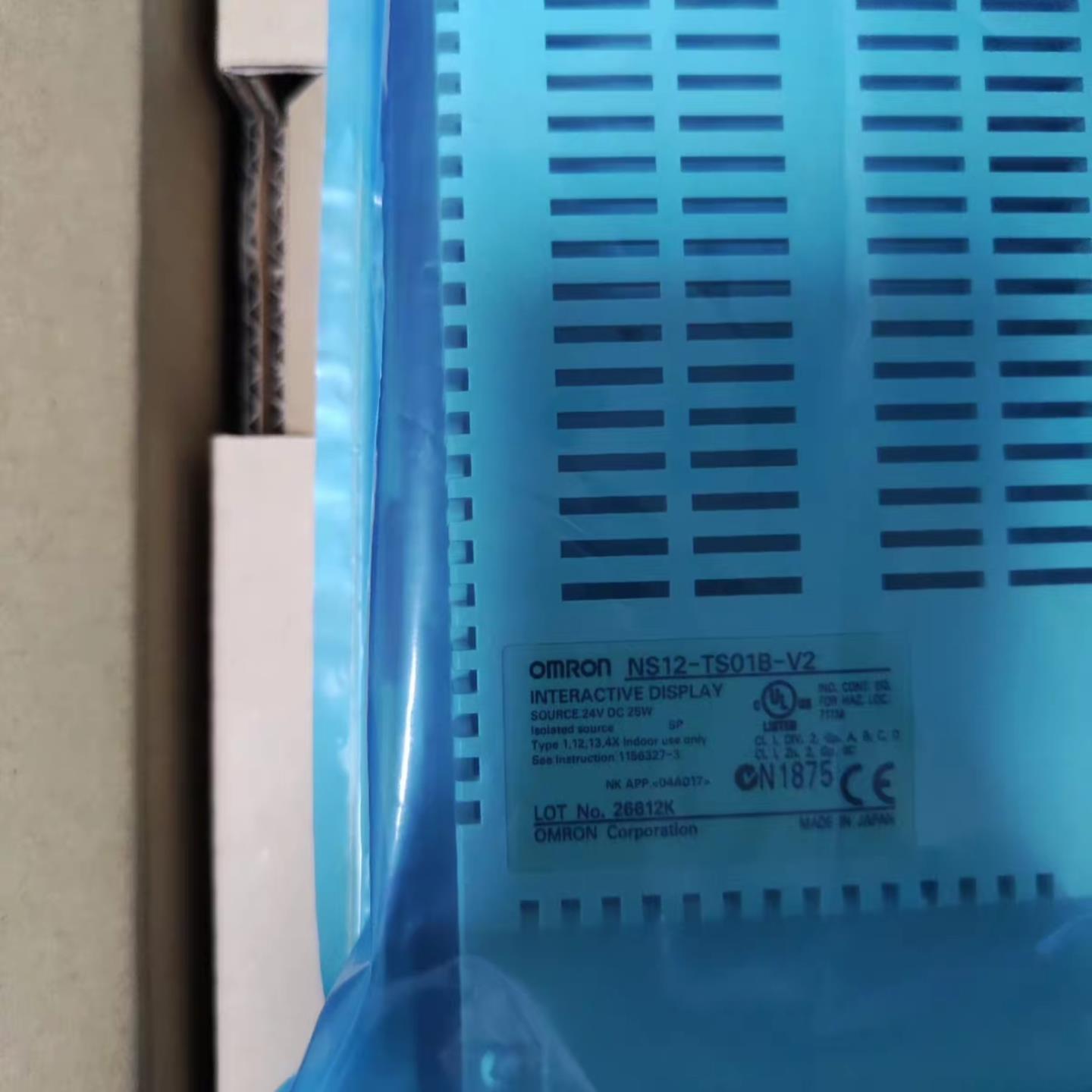 全新欧姆龙触摸屏 NS12-TS01B-V2 NS12-TS00B-V2 下单请询价