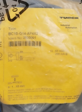 图尔克BC10-Q14-AP4X2  2530001 接近开关 全新原装德国进口实价