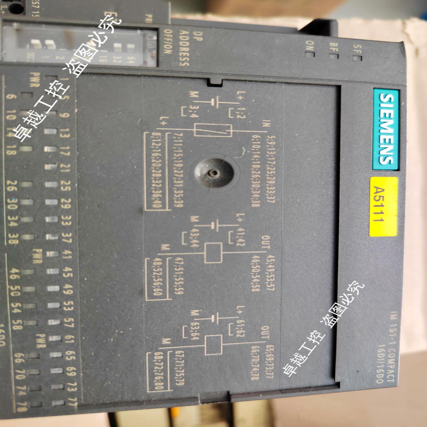 德国进口6ES7151-1CA00-3BL0西门子正品ET200 DP CPU接口模块
