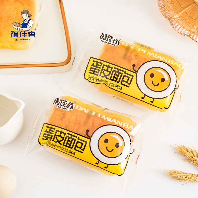 福佳香蛋皮夹心面包营养麦香