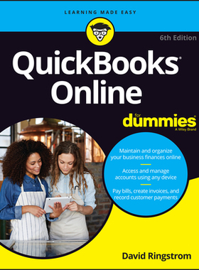 【预订】Quickbooks Online for Dummies, 6th Edition