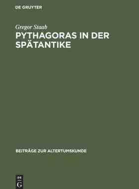 【预订】Pythagoras in der Spätantike 9783598777141