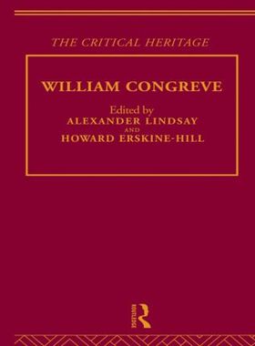 【预订】William Congreve