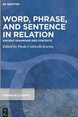 [预订]Word, Phrase, and Sentence in Relation 9783110687965