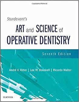 Sturdevant’s Art and Science of Operative Dentistry 牙体手术的科学与艺术