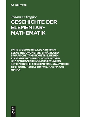 预订 Geometrie. Logarithmen. Ebene Trigonometrie. Sphärik und sphärische Trigonometrie. Reihen. Zinseszinsrechnung. Ko