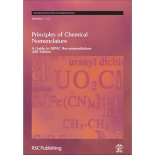 Chemical 2011 化學命名原則：IUPAC 201 預訂 IUPAC 建議指南 Guide Nomenclature Recommendations Edition Principles