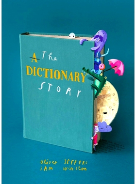 现货 字典故事 Oliver Jeffers 精装绘本 Sam Winston 英文原版 书之子系列 A Child of Books 文字世界 The Dictionary Story