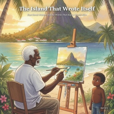 预订 The Island That Wrote Itself: Poet Derek Walcott and the Words That Kept a World Alive 9798247635406