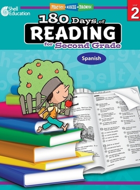 现货 180 Days of Reading for Second Grade (Spanish): Practice, Assess, Diagnose