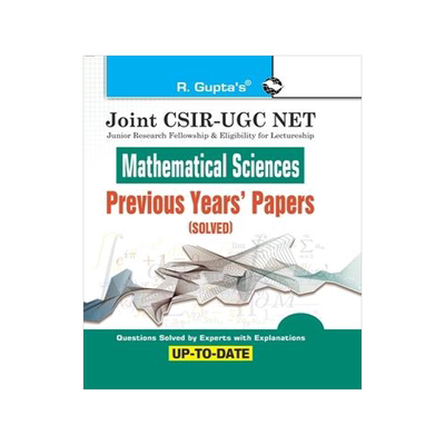 [预订]Joint CSIRUGC NET: Mathematical Sciences Previous Years’ Papers (Solved) 9789386298355