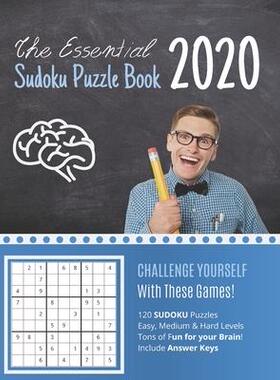 [预订]The Essential 2020 Sudoku Puzzle Book: 120 New Year Sudoku Sudoku Puzzles with Answer Key - Large Pr 9781679416378