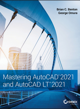 【预订】Mastering Autocad 2021 and Autocad Lt 2021