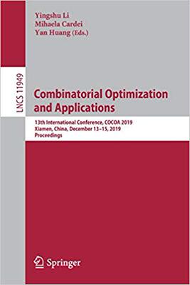 【预售】Combinatorial Optimization and Applications