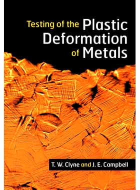 预订 Testing of the Plastic Deformation of Metals 金属塑性变形检测: 9781108837897