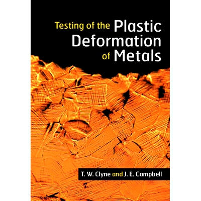 预订 Testing of the Plastic Deformation of Metals 金属塑性变形检测: 9781108837897