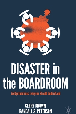 【预订】Disaster in the Boardroom 9783030916572