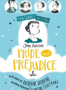 现货 简·奥斯汀儿童版《傲慢与偏见》 章节读物 插图版 英文原版 Jane Austen's Pride and Prejudice