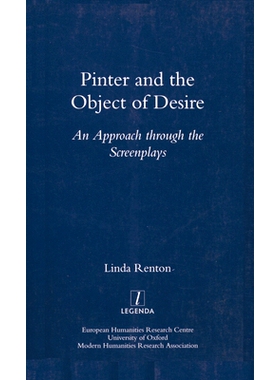 预订 Pinter and the Object of Desire: An Approach Through the Screenplays: 9781900755535
