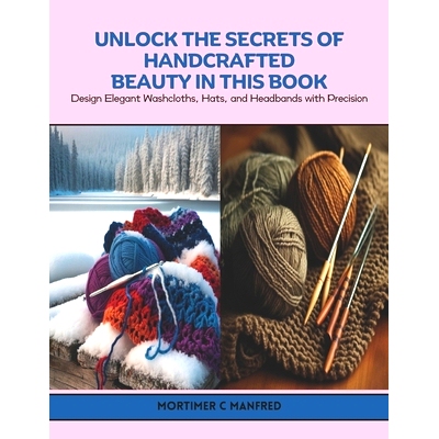 预订 Unlock the Secrets of Handcrafted Beauty in this Book: Design Elegant Washcloths, Hats, and Headbands with Precisio