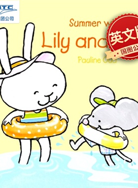 现货 Lily 和 Milo 度过夏天 儿童启蒙绘本 2-6岁阅读入门 荷兰插画家Pauline Oud 英文原版 Summer with Lily and Milo