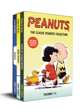 预售 花生漫画1 史努比 三册盒装收藏版 英文原版 Peanuts Boxed Set