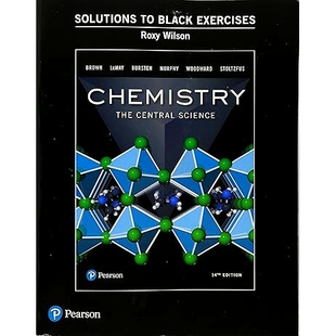 预订 Student Solutions Manual (Black Exercises) for Chemistry: The Central Science: 9780134580098