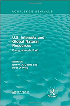 【预售】U.S. Interests and Global Natural Resources