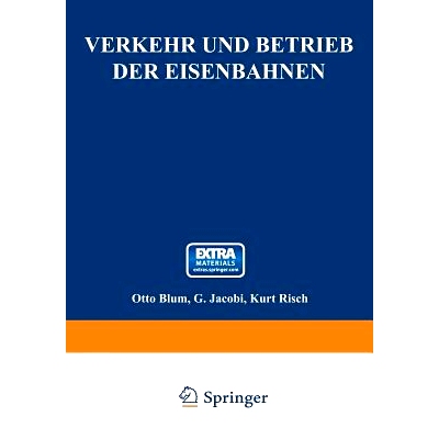 预订 Verkehr und Betrieb der Eisenbahnen: 9783662419397