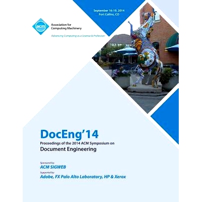 预订 DocEng14 14th ACM SIGWEB International Symposium on Document Engineering: 9781450333641