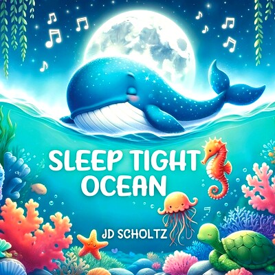 预订 Sleep Tight Ocean: 15 Bedtime Rhyming stories saying Good Night to Cute Sea Animals, for Babies and Toddlers: 97983