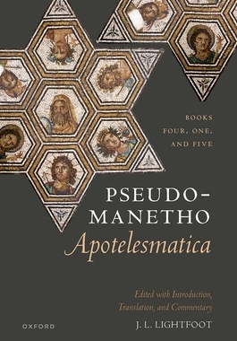 [预订]Pseudo-Manetho, Apotelesmatica