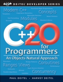 【预订】C++20 for Programmers: An Objects-Natural Approach 9780136905691