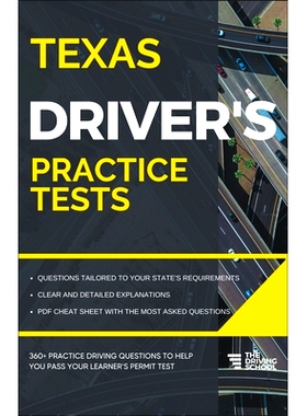 预订 Texas Driver’s Practice Tests: 9798215342541