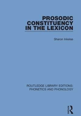 【预订】Prosodic Constituency in the Lexicon