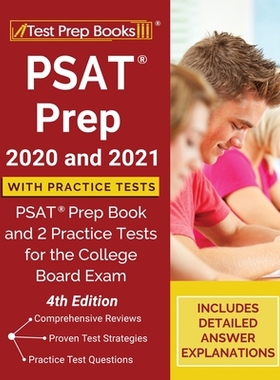 【预订】PSAT Prep 2020 and 2021 with Practice Tests: PSAT Prep Book and 2 Practice Tests for the College Board Exa...