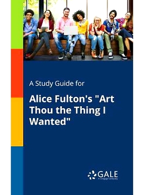 预订 A Study Guide for Alice Fulton’s 